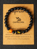 Fashion Natural Stone Horoscope Bracelets - 3 Lengths