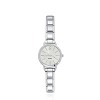 Stainless Steel Round Simple Italian Charm Watch - 4 Colours