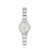 Stainless Steel Round Simple Italian Charm Watch - 4 Colours