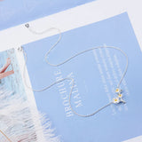 925 Sterling Silver Cherry Blossom Necklace