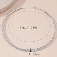 Crystal Cuff Choker Necklace - 3 Options