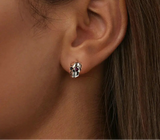 925 Sterling Silver Spider/Skull Cubic Zirconia Earrings - 4 Options