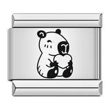 Stainless Steel Cute Animal Italian Charm - 8 Options