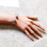 925 Sterling Silver Zig Zag Open Bangle