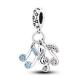 925 Sterling Silver Music Themed Charm - 20 Options
