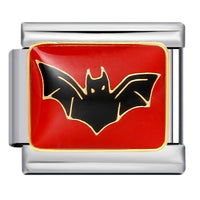 Stainless Steel Halloween Themed Italian Charm - 30 Options