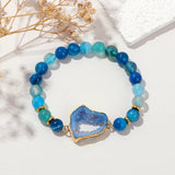 Irregular Druzy Geode Bracelet - 5 Colours