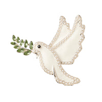 Fashion Dove Enamel Brooch - 4 Options
