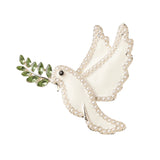 Fashion Dove Enamel Brooch - 4 Options