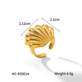 Stainless Steel 18K Gold Plated Ocean Themed Bracelet/Ring/Necklace/Earrings