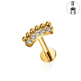 G23 Titanium 16G Body Piercing 10 Designs - 4 Sizes