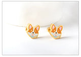 Stainless Steel Small Flat Back Animal Earrings - 20 Options