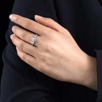 Fashion Love Heart Celtic Knot Ring