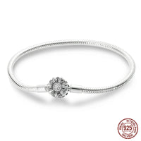 925 Sterling silver 17-20CM Charm Bracelet - Various Designs