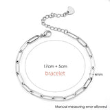 Stainless Steel Large Link Bracelet - 2 Options