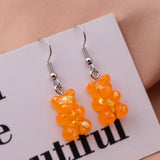 Fashion Candy Colours Duck/Bear Earrings - 25 Options