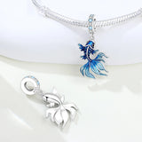 925 Sterling Silver Sea Themed Hanging Charm - 21 Options