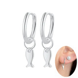 925 Sterling Silver Hoop Earrings - 73 Options