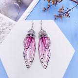 Handmade Fairy Wing Drop Earrings - 54 Options