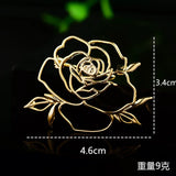 Fashion Minimalist Hollow Brooch - 2 Colours - 7 Options