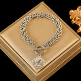 Stainless Steel Chunky Bracelet - 9 Options