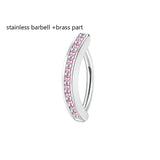 14G Titanium Belly Button Ring - 11 Options