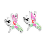 Stainless Steel Colourful Earrings - 20 Options
