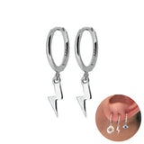 925 Sterling Silver Hoop Earrings - 73 Options