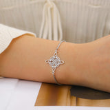 Stainless Steel Celtic Knot Bolo Bracelet - 2 Colours