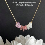 Fashion "Menopause" Natural Crystal Necklace