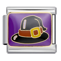 Stainless Steel Halloween Themed Italian Charm - 30 Options
