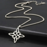 Stainless Steel Celtic Knot Necklace - 31 Options