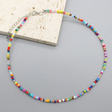 Fashion Seed Bead Choker Necklace - 28 Options