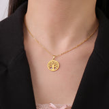Stainless Tree of Life Necklace - 6 Options