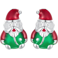 925 Sterling Silver Christmas Stud Earrings - 9 Options