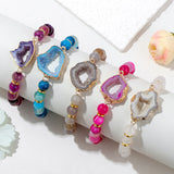 Irregular Druzy Geode Bracelet - 5 Colours