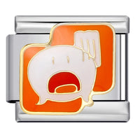 Stainless Steel Halloween Themed Italian Charm - 30 Options