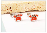 Stainless Steel Small Flat Back Animal Earrings - 20 Options
