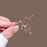 Fashion Minimalist Hollow Brooch - 2 Colours - 7 Options