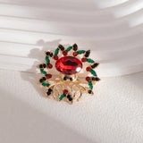 Fashion Christmas Crystal Brooch - 5 Options