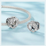 925 Sterling Silver Horse Heart Themed Charm - 3 Options