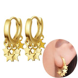 925 Sterling Silver & Gold Plated Hoop Earrings - 73 Options