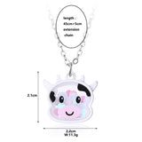 Fashion Cute Animal Glitter Necklace - 9 Options