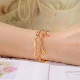 Stainless Steel Charm Anklet/Bracelet - 28 Options - 2 Sizes