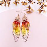 Handmade Fairy Wing Drop Earrings - 54 Options