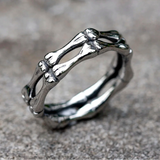 Stainless-Steel Skeleton Bones Ring