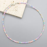 Fashion Seed Bead Choker Necklace - 28 Options