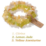 Fashion Irregular Natural Stone Bracelet Set - 16 Options