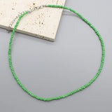 Fashion Seed Bead Choker Necklace - 28 Options