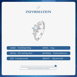925 Sterling Silver Vine Opal Ring